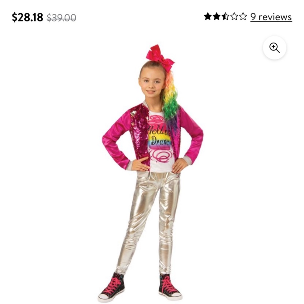 JoJo siwa costume size small (4-6)